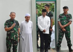 Jumat Penuh Barokah. Danrem 031/WB Letakkan Batu Pertama Pembangunan Gedung Tahfiz Al Quran Al Kartika. 