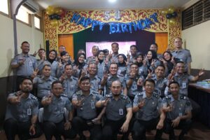 KALAPAS ULANG TAHUN, KELUARGA BESAR LAPAS PEKANBARU: BARAKALLAH FII UMRIK, PAK SAPTO