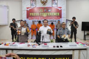 Pengungkapan Peredaran Narkoba 5 Kg,Jaringan Internasional Di Wilayah Hukum Polres Pelalawan