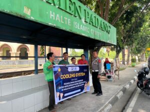 Cooling System Melalui Media Spanduk, Kasat Lantas Juga Ajak Masyarakat Tertib Berlalulintas