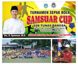 Turnamen Syamsuar Cup Antar SSB Diselenggarakan Oleh Sekolah Sepak Bola Tunas Bangsa 17