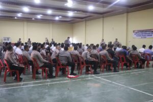 Personil Polres Langkat Pemegang Senpi Jalani Tes Psikologi.