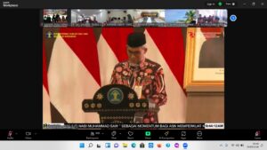Lapas Pekanbaru Ikuti Peringatan Maulid Nabi Muhammad SAW di Lingkungan Kemenkumham RI Secara Hybrid