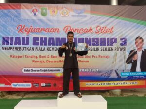 Di Kejuaraan Pencak Silat Championship III Perguruan LASKAR SILAT NUSANTARA banyak Bawa Medali