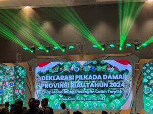 Sukseskan Pilkada Riau 2024, Lapas Pekanbaru Ikuti Deklerasi Pilkada Damai