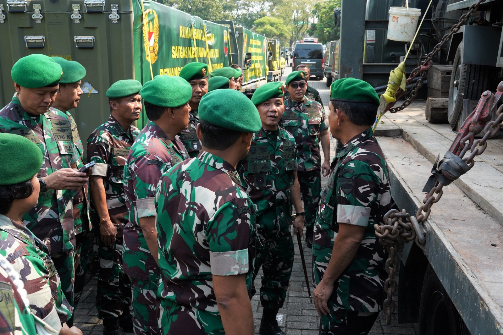 Pangdam I/BB Kirim Satgas Penanganan Wabah Demam Berdarah dan Malaria ke Nias Selatan 