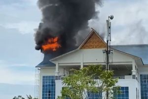 Kantor Dinas PUPR dan Perkim Pemkot Pekanbaru Terbakar, Ini Penjelasannya