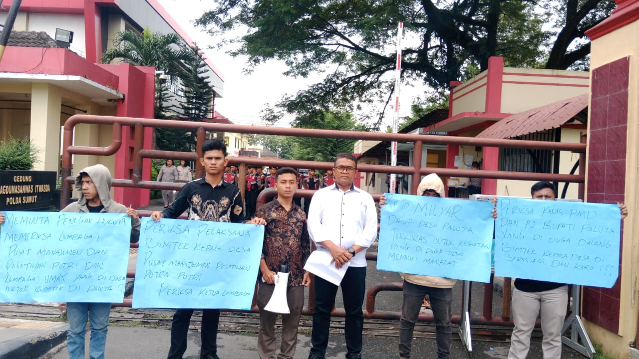 PPPH Minta Polda Sumut Periksa Bimtek Kepala Desa Se Paluta di Parapat dan Berastagi Tanah Karo