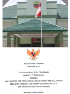 Makodim 0301 Pekanbaru Dukung Surat Keputusan Walikota Pekanbaru Demi Kepentingan Bersama