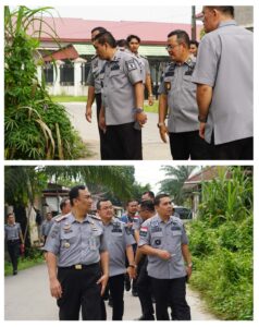 Tinjau Kondisi Sarana dan Prasarana, Rutan Dumai Dikunjungi Sesditjenpas