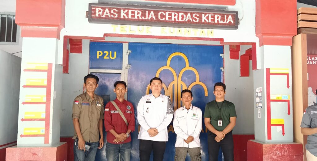 Bentuk Sinergitas, Awak Media Jalin Silaturahmi dengan KPLP Lapas Kelas IIB Taluk Kuantan 