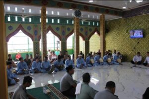 LAPAS PEKANBARU GELAR PERINGATAN MAULID NABI MUHAMMAD SAW 1446 H DENGAN PENUH KHIDMAD