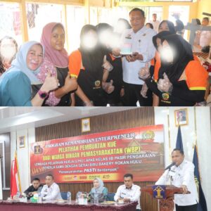 Tak Lepas dari Program Kemandirian, 20 orang Wbp Perempuan Lapas Pasir Pengaraian ikuti Pelatihan 