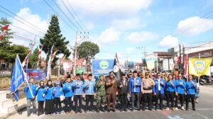 Kirab Budaya Kepemudaan Meriahkan Hari Sumpah Pemuda ke-96 di Kabupaten Dairi