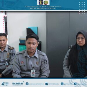 Lapas Narkotika Rumbai Ikuti Diskusi Strategi Kebijakan Kemenkumham secara Daring