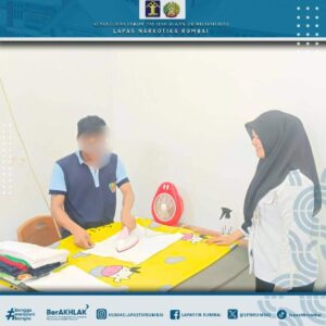 LAPAS NARKOTIKA BEKALI WARGA BINAAN DENGAN KETERAMPILAN LAUNDRY