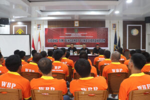 UPAYAKAN PEMENUHAN HAK BAGI WARGA BINAAN, LAPAS PASIR PANGARAYAN LAKSANAKAN SIDANG TPP PADA 71 ORANG WARGA BINAAN