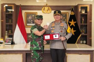 DANREM 031/WIRA BIMA DAMPINGI KUNJUNGAN PANGDAM I/BB KE MAPOLDA RIAU.