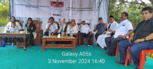 Pasangan Bistamam – Jhony Charles Paparkan Visi Misi di Kampanye Mukti Jaya