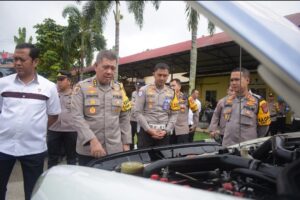 Irwasda Polda Riau Supervisi dan Asistensi Pilkada serentak Tahun 2024 di Polres Kampar