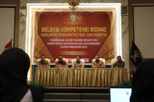 Tahapan SKB CPNS 2024 Dimulai, Kakanwil Kemenkumham Riau Pantau Langsung Hari Pertama