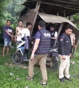 Kasat Narkoba Polres Kampar Razia di Desa Sipungguk, 4 Warga Positif Gunakan Narkoba