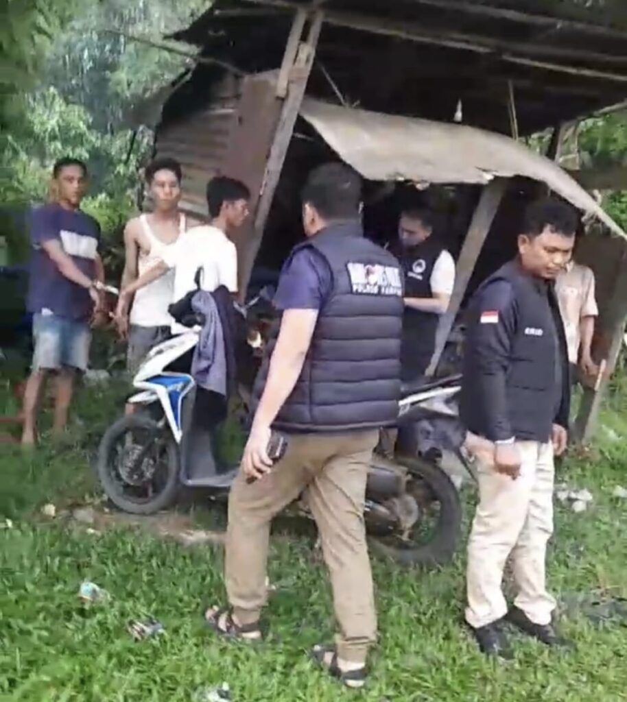 Kasat Narkoba Polres Kampar Razia di Desa Sipungguk, 4 Warga Positif Gunakan Narkoba