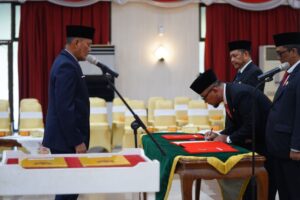 Roni Bowo Leksono Dilantik Jadi Kepala BRIDA Riau