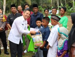 Dukung Program Ketahanan Pangan, Lapas Pekanbaru Ikuti Penanaman Benih Jagung, Pepaya dan Penyebaran Benih Ikan di Lapas Terbuka Rumbai