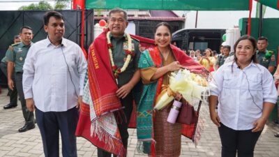 Kasad Rayakan Natal Bersama Prajurit dan PNS Kodam I/BB serta Resmikan Renovasi Panti Asuhan Bait Allah