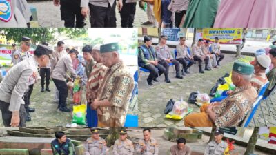 Jelang Akhir Masa Penugasan, Kapolsek Siak Hulu Terus Ringankan Beban Ekonomi Masyarakat Dan Pastikan Keamanan Wilayahnya Hingga Di Pelosok Desa.