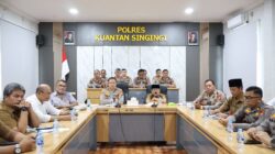 Polres Kuansing Laksanakan Zoom Meeting Rapat Koordinasi Ketahanan Pangan Tahun 2025