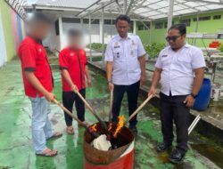 Jaga Situasi Aman dan Kondusif, Lapas Pekanbaru Gelar Razia Kamar Hunian Warga Binaan