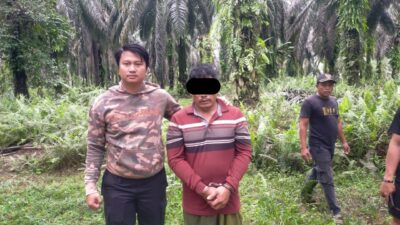 Polsek Singingi Hilir Ungkap Pencurian Buah Sawit Berujung Pembakaran Mobil di Kebun KKPA KUD Margodadi Desa Suka Maju