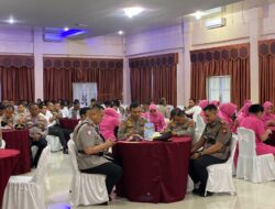 Usai Pelaksanaan Sertijab, Kapolres Kuansing Pimpin Acara Pisah Sambut Kasat Lantas Polres Kuansing 