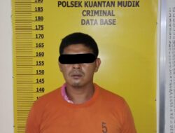 Polsek Kuantan Mudik Ungkap Kasus Penyalahgunaan Narkotika Jenis Sabu di Desa Lubuk Ramo
