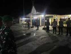 Polres Kuansing Patroli Skala Besar Antisipasi Gangguan Kamtibmas dan Kelancaran Lalu Lintas