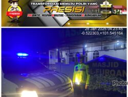 Sat Lantas Polres Kuansing Patroli Dini Hari dan Subuh Antisipasi Daerah Rawan Kecelakaan Lalu Lintas, Balap Liar, dan C3