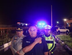 Polres Rokan Hulu Pastikan Keamanan Melalui Apel Cipkon dan Patroli Blue Light