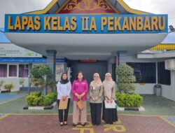 Jadikan Klinik Pratama Lapas Pekanbaru Faskes Tingkat Pertama, Lapas Pekanbaru terima Kunjungan Tim Survey BPJS dan Dinas Kesehatan Kota Pekanbaru