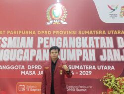 KETUA UMUM DPD IMM SUMUT MINTA KAPOLDA SUMUT SEGERA TAHAN KETUA DPRD MADINA ERWIN EFFENDI LUBIS