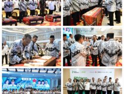 Lantik Pengurus Perangkat Kelengkapan Organisasi PGRI Sumut, Ilyas Sitorus Berharap Dapat Melakukan Penguatan Organisasi