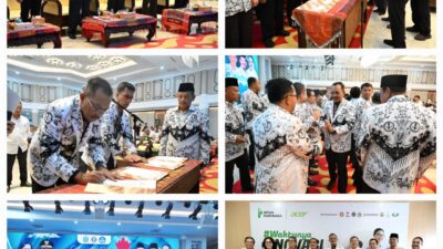 Lantik Pengurus Perangkat Kelengkapan Organisasi PGRI Sumut, Ilyas Sitorus Berharap Dapat Melakukan Penguatan Organisasi