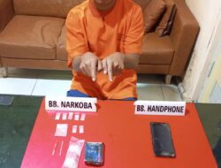 Satuan Narkoba Polres Kampar Ciduk Pengedar Sabu di Pulau Sarak, Amankan 1,43 Gram Barang Bukti!