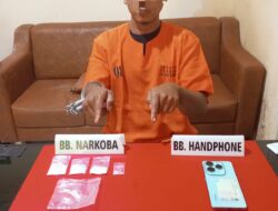 Satuan Narkoba Polres Kampar Ringkus Pengedar Sabu di Langgini, Amankan 16,08 Gram Barang Bukti!