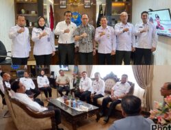 Bersama Kakanwil Ditjenpas Riau, Kalapas Perempuan Pekanbaru Silahturahmi dan Koordinasi ke BNNP Riau