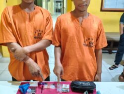 Polsek Tapung Hilir Ringkus Dua Pengedar Sabu di Areal Perkebunan Kelapa Sawit, Amankan 2,19 Gram Barang Bukti!