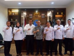 Perkuat Sinergitas Dengan Pihak Terkait, Kalapas Pekanbaru Bersama Kakanwil Ditjenpas Riau Kunjungi BNNP Riau 