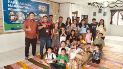 Pimpinan Redaksi Media Online GaoelNews Berbagi Kasih Ke Panti Asuhan Marahnata