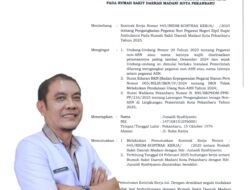 Diduga THL RS Madani di berhentikan sepihak, indikasi Relawan GARDA Aman 